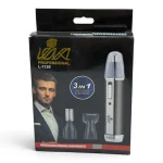 موزن گوش و بینی و خط زن ریش ۳ کاره برند لکا LEKA مدل L-1120
